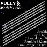 FULLY SET-1159 ARÇELİK 65 INC 4R+4L ADET (SET) TV LED BAR 1