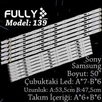 EASTERN SET-139 SAMSUNG/SONY 50 INC 6A+6B ADET (SET) TV LED BAR 1