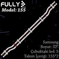 FULLY SET-155 SAMSUNG 32 INC 2  ADET (SET) TV LED BAR 1