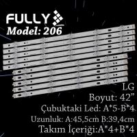 FULLY SET-206 LG 42 INC 5A+5B ADET (SET) TV LED BAR 1