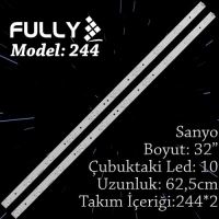 FULLY SET-244 AWOX 32 INC 2  ADET (SET) TV LED BAR 1