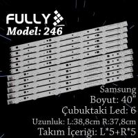 FULLY SET-246 SAMSUNG 40 INC 5R+5L ADET (SET) TV LED BAR 1