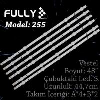 FULLY SET-255 VESTEL 48 INC 4A+2B ADET (SET) TV LED BAR 1