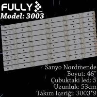 FULLY SET-3003 SANYO 46 INC 9  ADET (SET) TV LED BAR 1