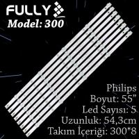 FULLY SET-300 AWOX 6V 55 INC 8  ADET (SET) TV LED BAR 1