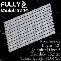 FULLY SET-3104 SANYO 50 INC 10  ADET (SET) TV LED BAR 1