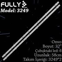 FULLY SET-3249 ONVO 32 INC 2  ADET (SET) TV LED BAR 1