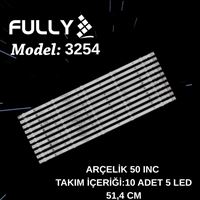 FULLY-SET-3254 ARÇELİK 50 INC A50L 8870 5S, A50L8870, BEKO B50L8870, GRUNDIG 50GCU8905B, JL.D50051235-202AS-M TV LED BAR 1