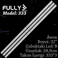 FULLY SET-333 AWOX 32 INC 3  ADET (SET) TV LED BAR 1