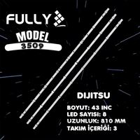 FULLY  3509 DIJITSU DJTV43 , FIVO FV43 , P0020 V1 2018-4-23 D22-430-GJMC01 TV LED BAR 1