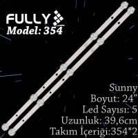 FULLY SET-354 SUNNY 24 INC 2  ADET (SET) TV LED BAR 1
