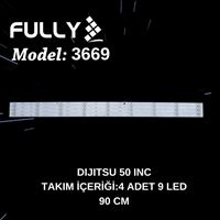 FULLY-SET-3669 DİJİTSU 50 INC 50DS8800 TV LED BAR 1