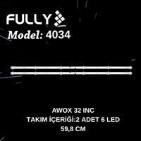FULLY-SET-4034 AWOX A203200, A 203200, 06-32C2X6-598-M13W12-190830 TV LED BAR 1