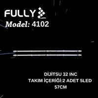FULLY-SET-4102 DİJİTSU 32 INC 2D7000, BOTECH, 32BSE5501, BSE32-G, LED BAR, BACKLIGHT, K320WDG A3 2020-07,TV LED BAR 1