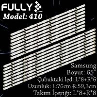 FULLY SET-410 SAMSUNG 65 INC 8L+8R ADET (SET) TV LED BAR 1