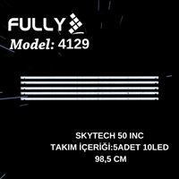 FULLY-SET-4129 MS-L1586 V2, REDLINE, 50EX7550, SKYTECH, ST-5040YK, 2017-02-07, YS-L E469119 94V-0, TV LED BAR 1