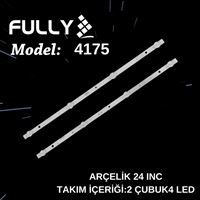 FULLY-SET-4175 ARÇELİK 24 INC ARÇELİK A24L5845 4B, B24L 5845 , 24 GCH 5900B, AL24L 4950, B24K 580, AL24L 4950 TV LED BAR 1
