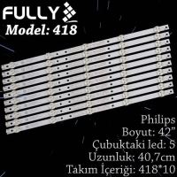 FULLY SET-414 PHILIPS 42 INC 10 ADET (SET) TV LED BAR 1