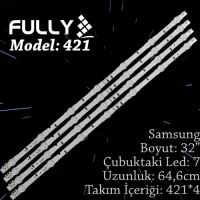 FULLY SET-421 SAMSUNG 32 INC 4  ADET (SET) TV LED BAR 1