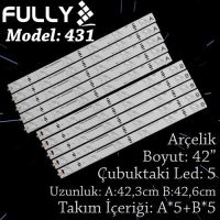 FULLY- SET-431 Arcelik 42 INC 5A+5B ADET (SET) TV LED BAR 1