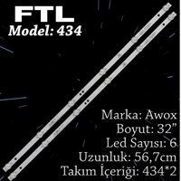 FTL SET-434 AWOX 32 INC 2  ADET (SET) TV LED BAR 1