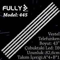 FULLY SET-445 VESTEL 43 INC 4A+1B ADET (SET) TV LED BAR 1