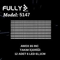 FULLY-SET-5147 AWOX, B206500S, B206500, LED BAR, BACKLIGHT, JL.D65061330-140GS-M_V03, AWOX, B206500S,JL.D65061330-140GS-M_V03 1