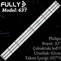 EASTERN SET-637 PHILIPS 32 INC 3  ADET (SET) TV LED BAR 1