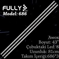 FULLY SET-686 AWOX 43 INC 3  ADET (SET) TV LED BAR 1