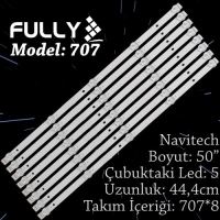 FULLY SET-707 NAVITECH 50 INC 8  ADET (SET) TV LED BAR 1