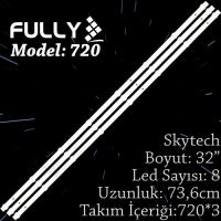FULLY SET-720 SKYTECH 40,39 INC 3  ADET (SET) TV LED BAR 1