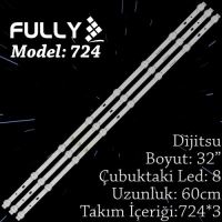 FULLY SET-724 VOX/FOX 32 INC 3  ADET (SET) TV LED BAR 1