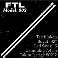 FTL SET-802 SKYTECH 32 INC 2 ADET (SET) TV LED BAR 1