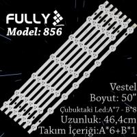 FULLY SET-856 VESTEL 50 INC 6A+1B ADET (SET) TV LED BAR 1