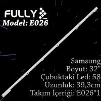 FULLY SET-ELED-026 SAMSUNG 32 INC 1  ADET (SET) TV LED BAR 1