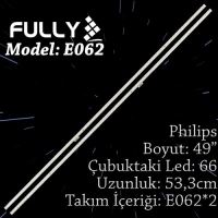 FULLY SET-ELED-062 PHILIPS 49 INC 2 ADET (SET) TV LED BAR 1