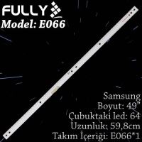 FULLY SET-ELED-066 SAMSUNG 49 INC 1  ADET (SET) TV LED BAR 1