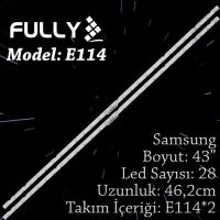 FULLY-ELED-114 SAMSUNG 43 INC 2  ADET (SET) TV LED BAR 1
