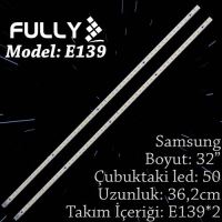 FULLY SET-ELED-139 SAMSUNG 32 INC 2  ADET (SET) TV LED BAR 1
