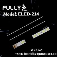 FULLY-ELED-214 LG 42 INC 42LV3400, 42LV3550, 42LV375S, 42LV4500, 42LV5500, T420HW08 V9, T420HW08 V0, T420HW08 V1 TV LED BAR 1