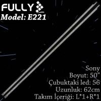 FULLY SET-ELED-221 PHILIPS/SONY 50 INC 2  ADET (SET) TV LED BAR 1