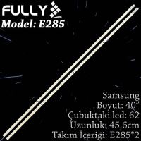 FULLY SET-ELED-285 SAMSUNG 40 INC 2  ADET (SET) TV LED BAR 1