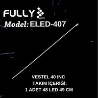 FULLY SET-ELED-407 LG 40 INC V400D1-KS1-TLEM2, INNOLUX V400DK1-KE1, 40UB800V, 40PUK6809,1  ADET (SET) TV LED BAR 1