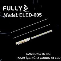 FULLY-ELED-605 HG55AU800EU, HG55AU800EE, HG55AU800EU, HG55BU800EU, QM55C, UE55AU8000U, UE55AU9000U, UE55BU8000U, TV LED BAR 1