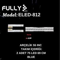 FULLY-ELED-812, ARÇELİK A55L 9799 5B ARÇELİK A55L 9799 5B QUANTUM, 55_75+75_7020C_L_15S5P REV.V3 TV LED BAR 1