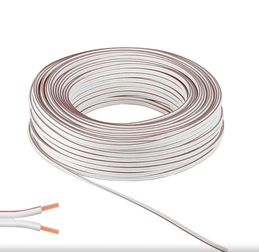 Fully 2x1.50mm Hoparlör Kablosu 100mt Beyaz Renk 1