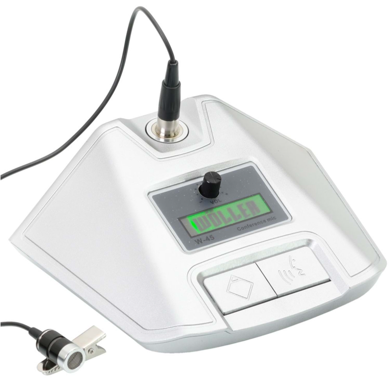 WÖLLER W-45 KABLOLU KONDANSATÖR YAKA MİKROFONU 1