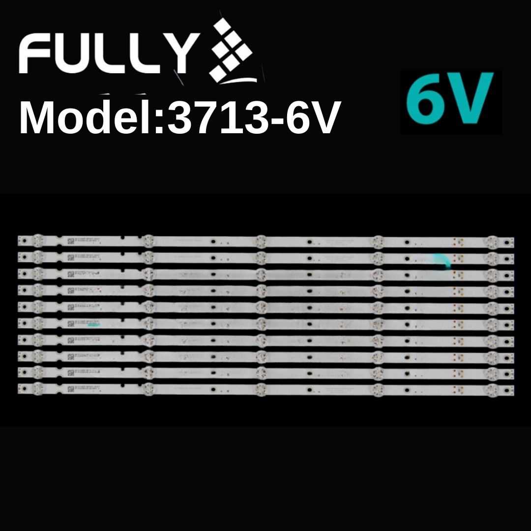 FULLY-SET-3713-6V ONVO 55 INC 10 ADET (SET) TV LED BAR 1