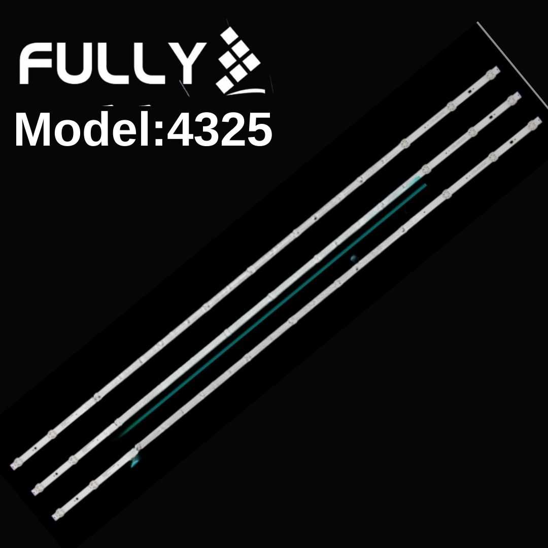 FULLT-SET-4325 PROFİLO, 55PA525E, 55PA525, BLAUPUNKT, BL55245, 06-55N1-SMC3030-0D35-3X12-200810, HK550WLEDM-EH02H,  TV LED BAR 1