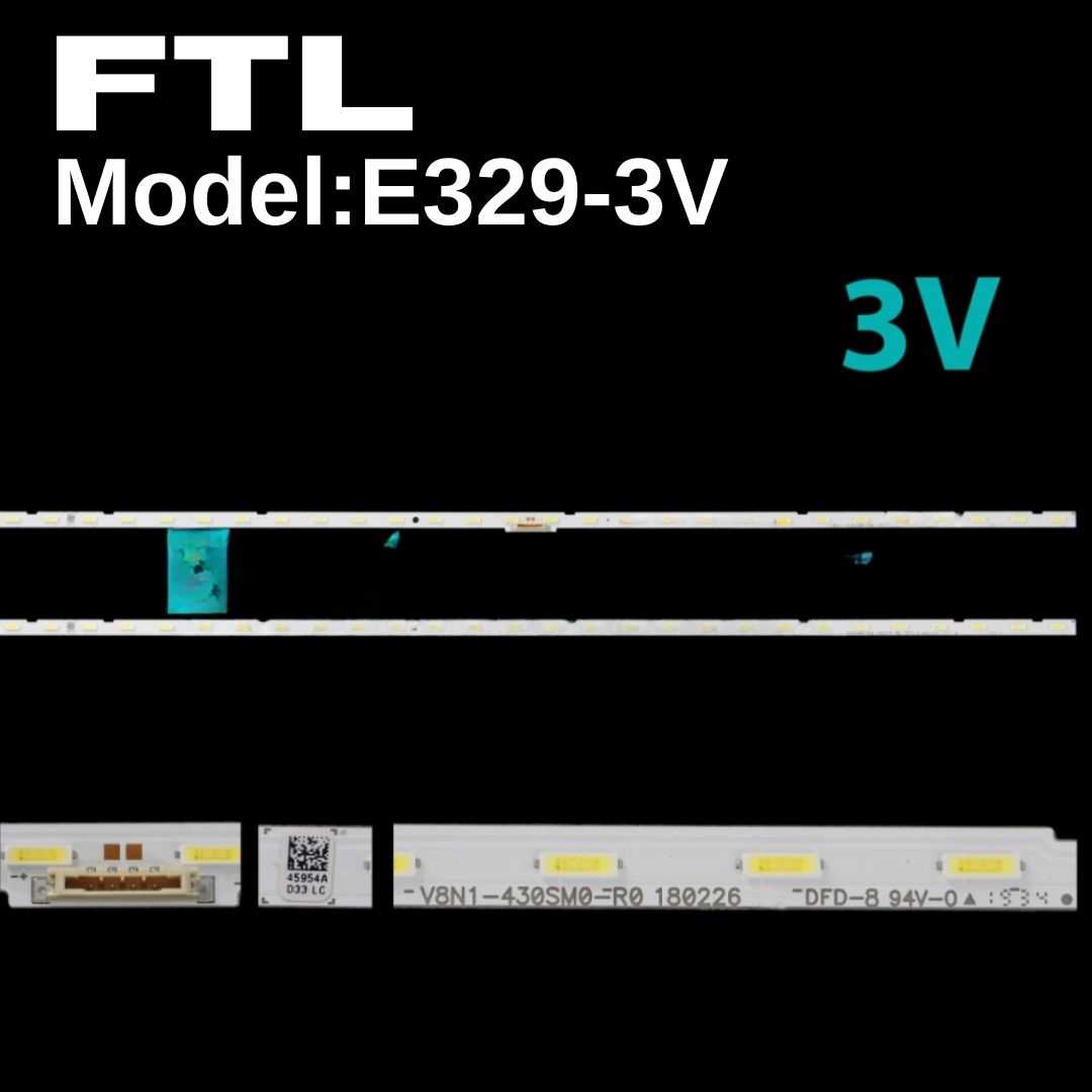 EASTERN-ELED-329-3V SAMSUNG UE49NU7100U TV LED BAR 1